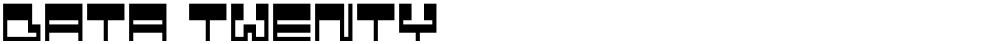 Data Twenty