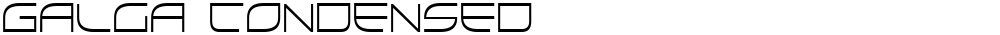 Galga Condensed
