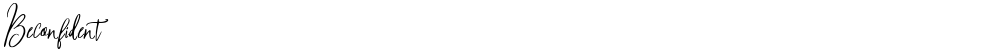 Beconfident