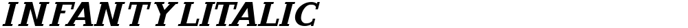 InfantylItalic