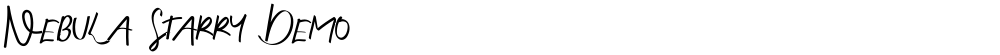 Nebula Starry Demo