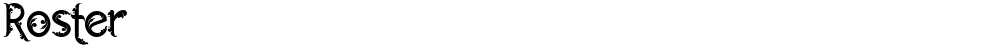 Roster