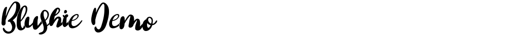 Blushie Demo