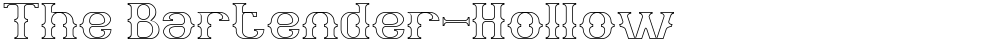 The Bartender-Hollow