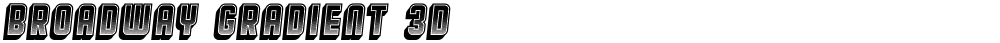 Broadway Gradient 3D