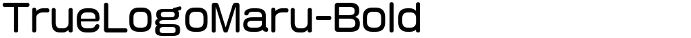 TrueLogoMaru-Bold