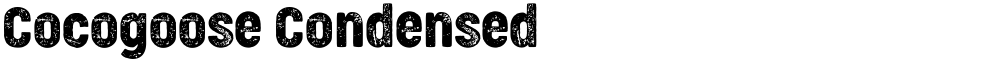 Cocogoose Condensed