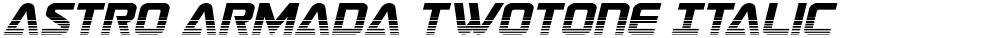 Astro Armada Twotone Italic