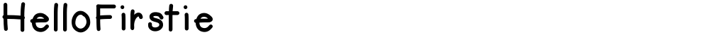HelloFirstie
