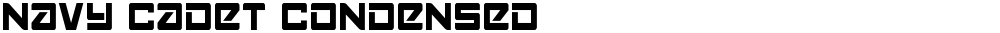 Navy Cadet Condensed