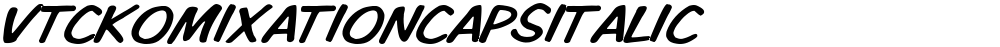 VTCKomixationCapsItalic