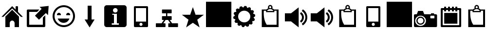 Heydings Common Icons