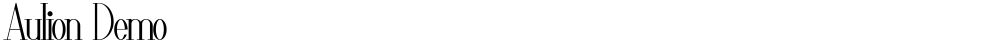Aulion Demo