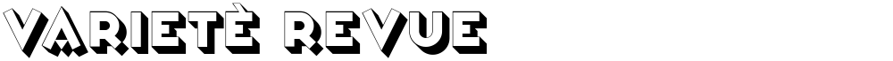 VarietÈ Revue
