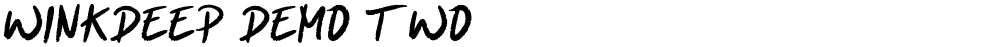 Winkdeep Demo Two