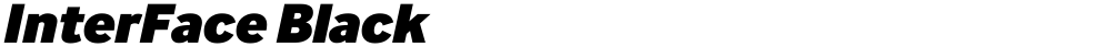 InterFace Black