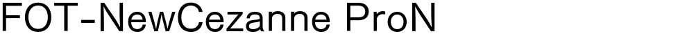 FOT-NewCezanne ProN