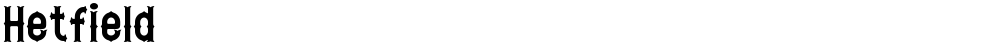 Hetfield
