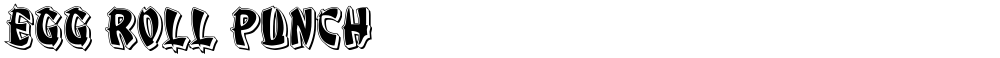 Egg Roll Punch