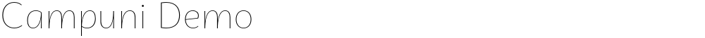 Campuni Demo