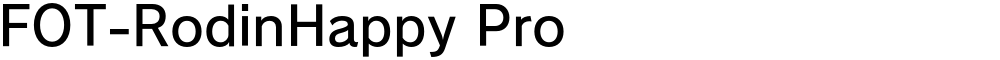 FOT-RodinHappy Pro