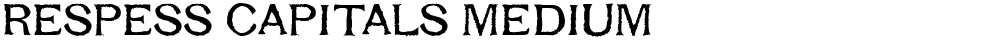 Respess Capitals Medium