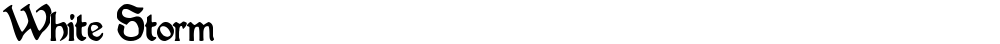 White Storm