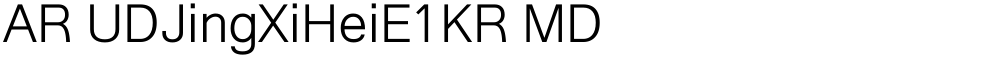 AR UDJingXiHeiE1KR MD