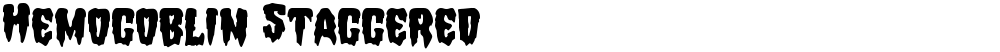 Hemogoblin Staggered