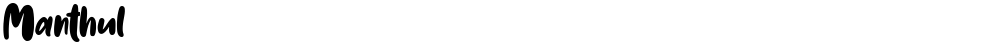 Manthul
